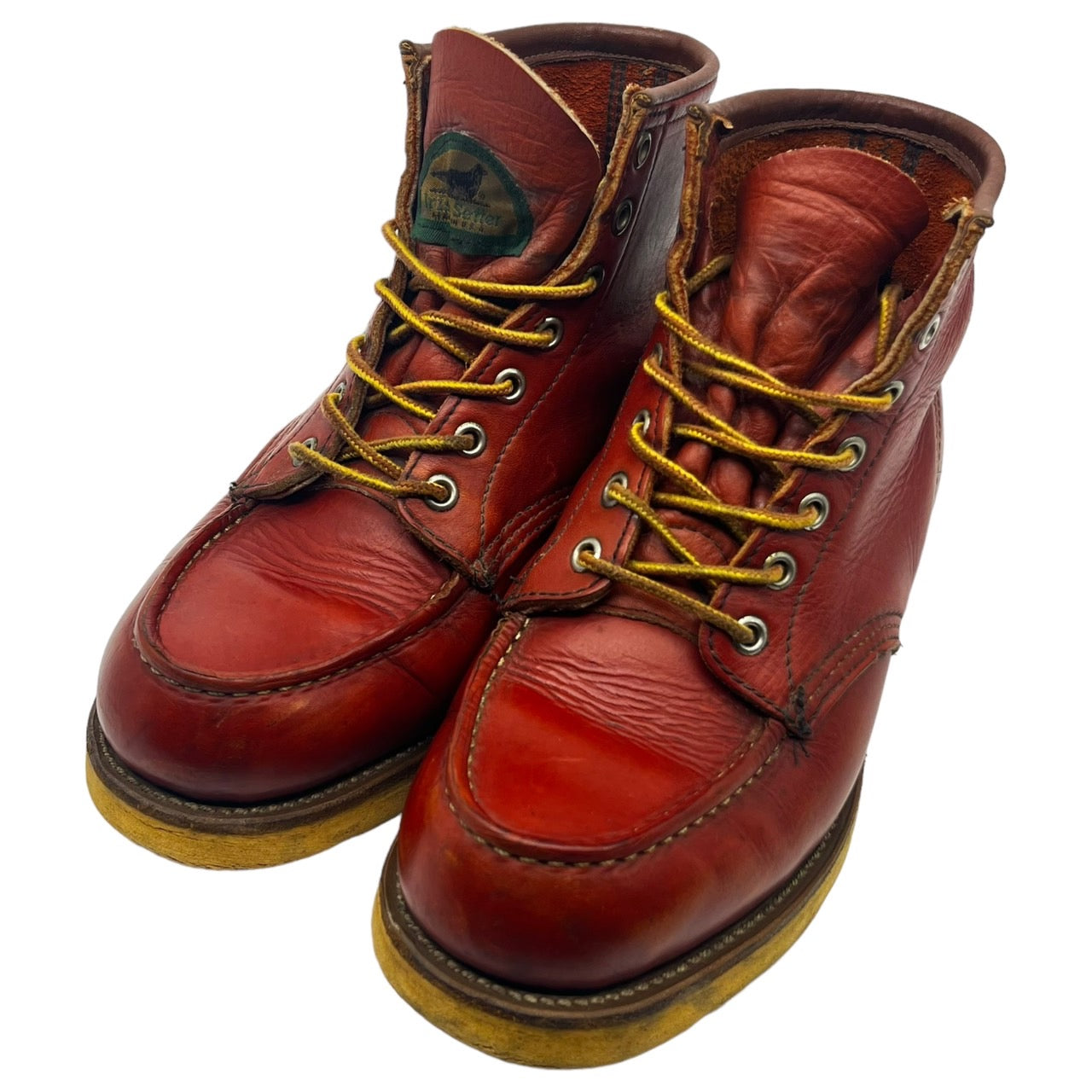 REDWING(レッドウィング) 90'S IRISH SETTER 6" MOC/アイリッシュセッター 6インチモック/ワークブーツ 875 7(25cm) ブラウン 半円犬タグ/ヴィンテージ/90年代
