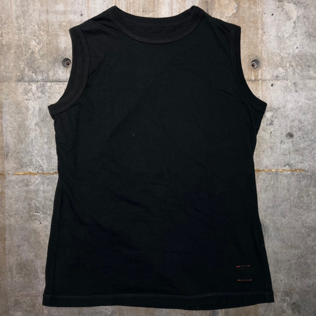 i.s. sunao kuwahara(アイエススナオクワハラ) ロゴプリントアンサンブルカーディガン IS21-30025 M ブラック