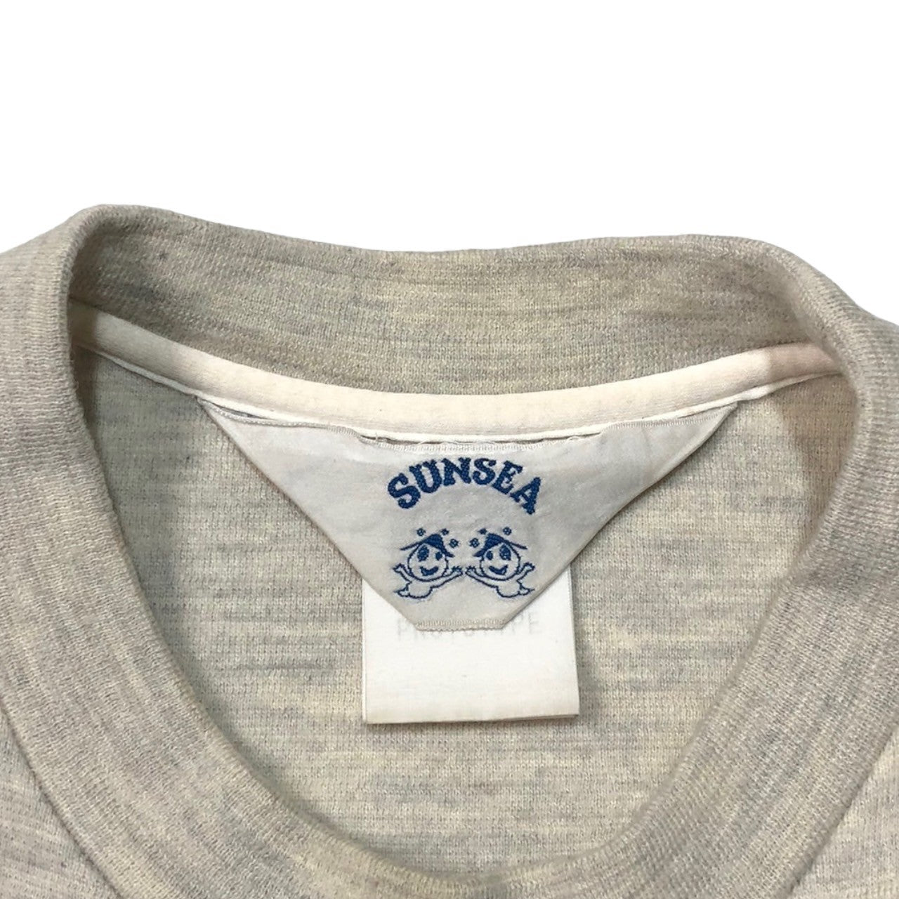 SUNSEA(サンシー) 20AW JACQUES M.WET SWAETER 3ポケット ウール ニット スウェット セーター 表記無し(L程度) レッド×アイボリー prototype