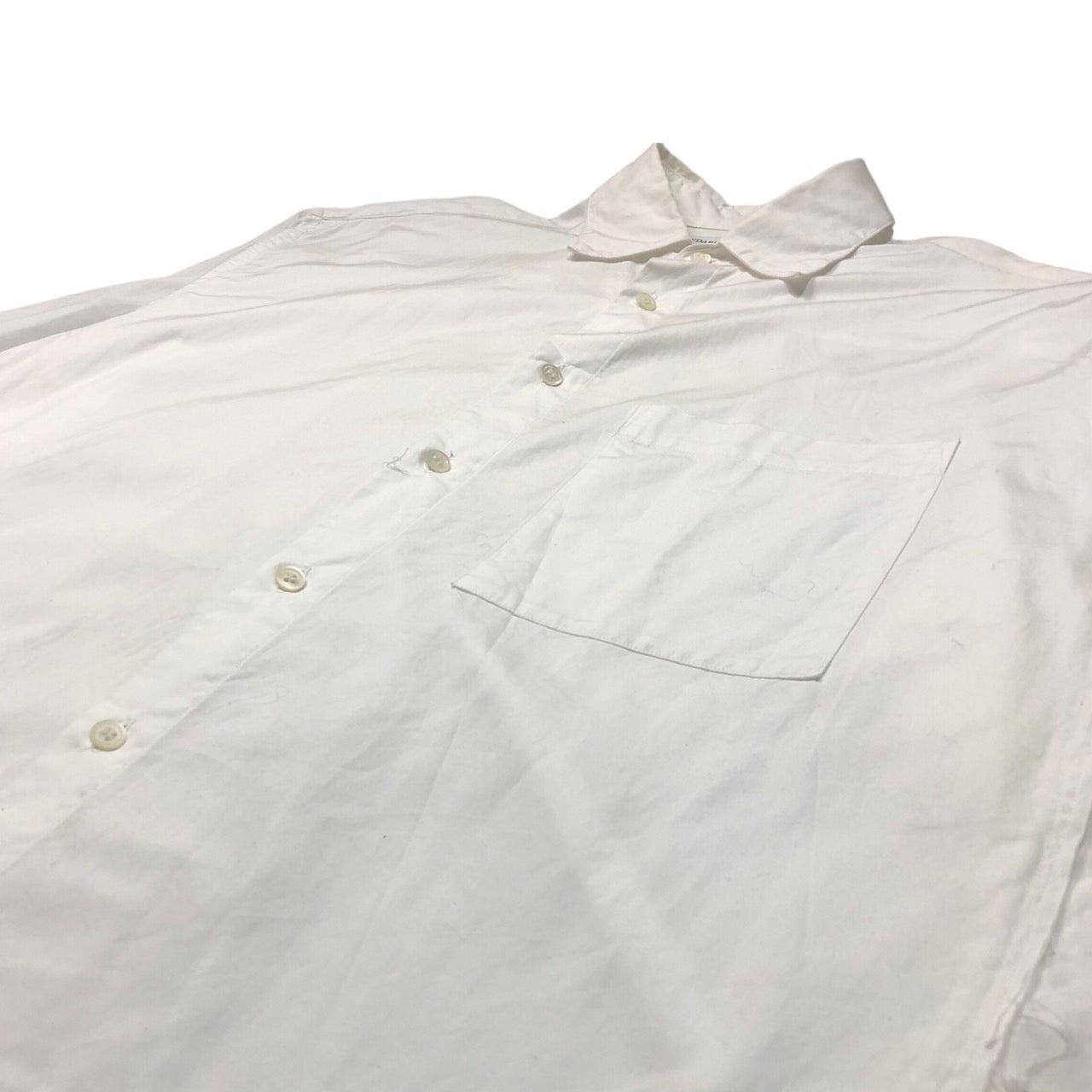 YOKE×JOURNAL STANDARD(ヨーク×ジャーナルスタンダード) STANDARD JOURNAL スタンダード ジャーナル by TERADA Cotton Shirts /寺田 コットンシャツ/再構築 21-050-400-4010-1-0 M ホワイト YOKE寺田氏デザイン