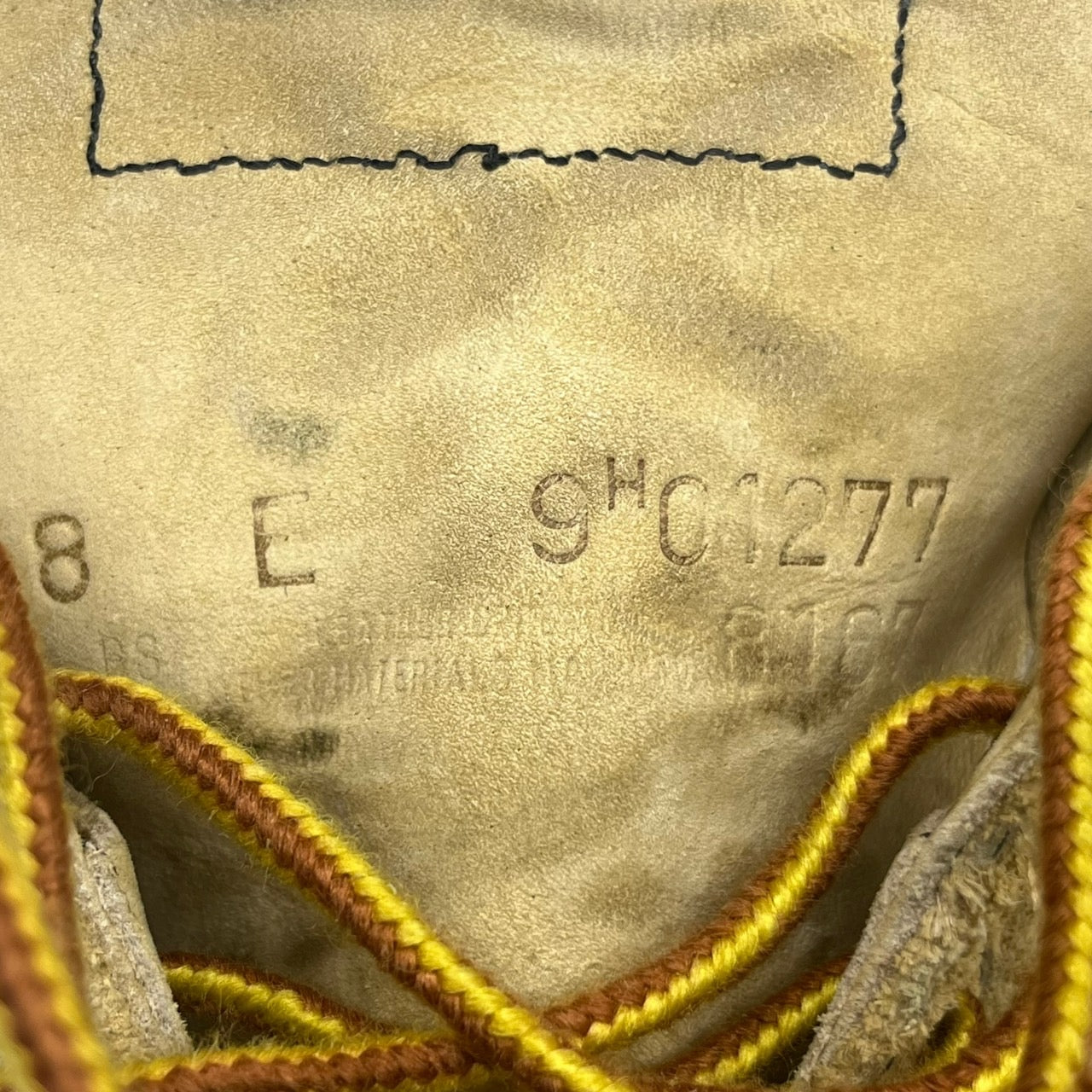 REDWING(レッドウィング) 90's 6" CLASSIC ROUND/6インチ クラシックラウンド/スウェードワークブーツ 08167 9(27cm程度) ベージュ 90年代/犬タグ