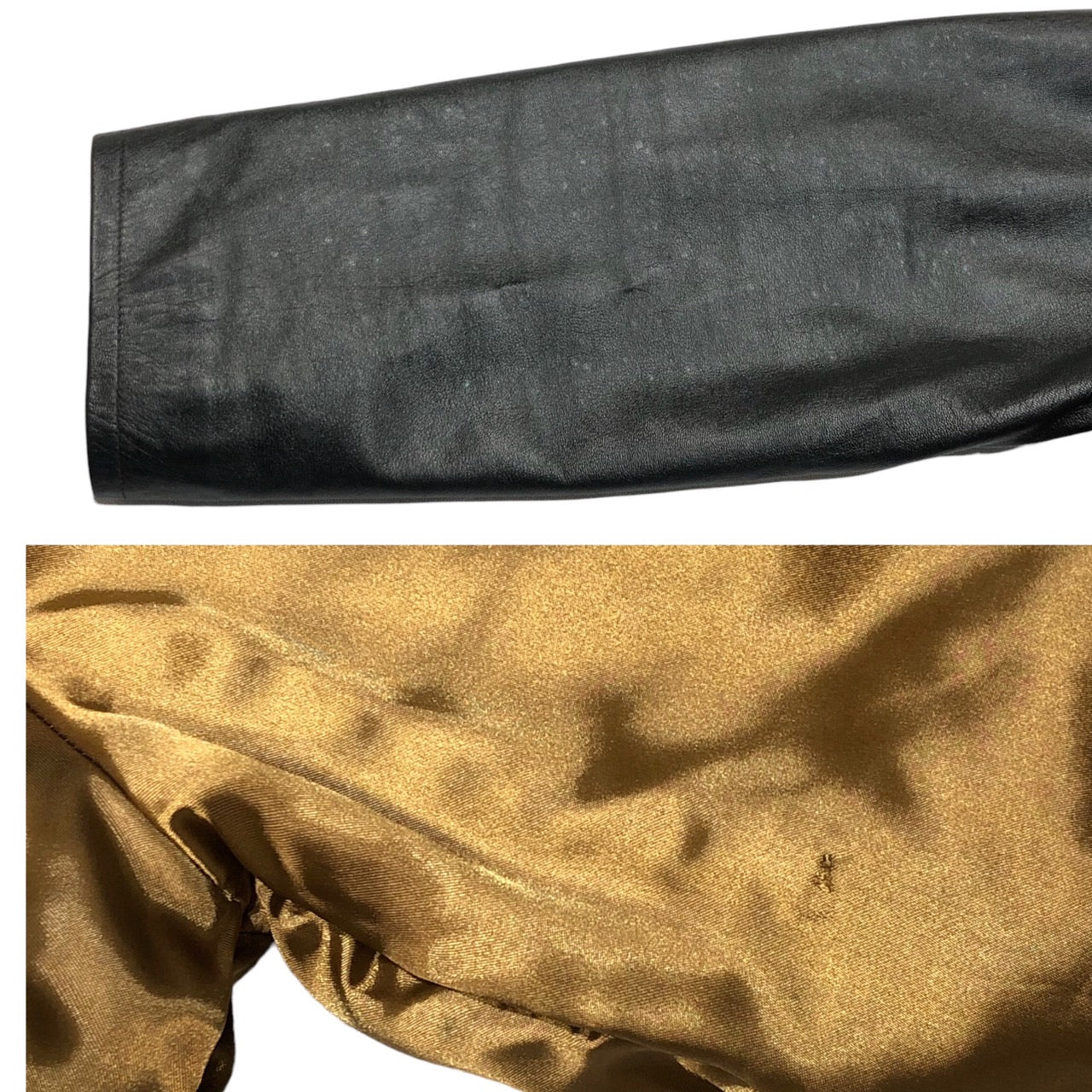 GIANNI VALENTINO(ジャンバレンティノ) 90's ロゴナイナーレザーコート/ヴィンテージレザージャケット XLサイズ程度 ブラック