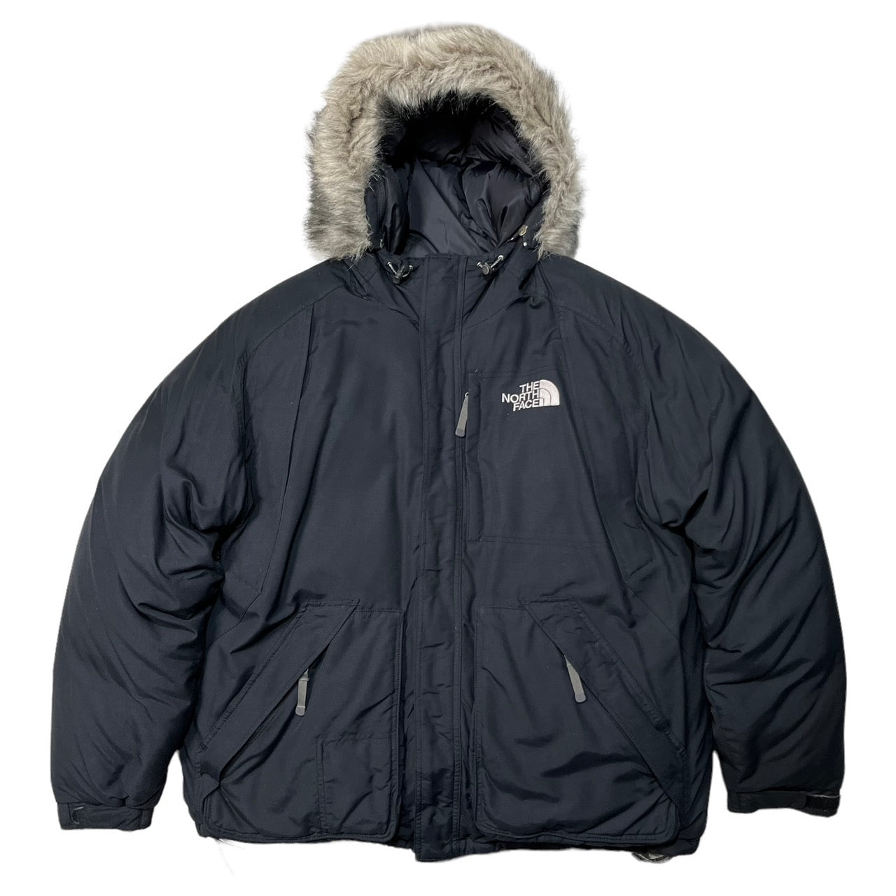 THE NORTH FACE(ザノースフェイス) Mt Erebus Jacket マウンテンエレバスジャケット ダウンジャケット ファー ND01219 SIZE XL ブラック