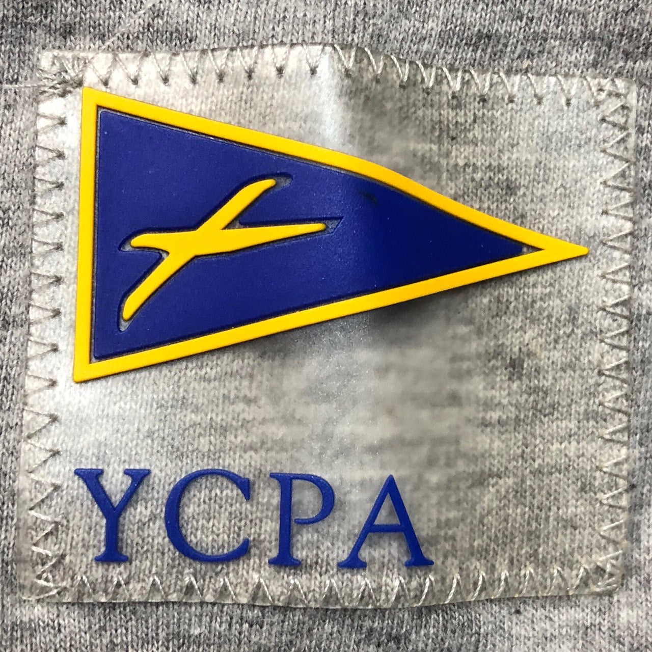 PRADA LUNA ROSSA(プラダルナロッサ) 00's rogo L/S T-shirt/ロゴ長袖カットソー/Tシャツ XXL グレー CHALLENGE AMERICA'S CUP 2003/sports/スポーツ