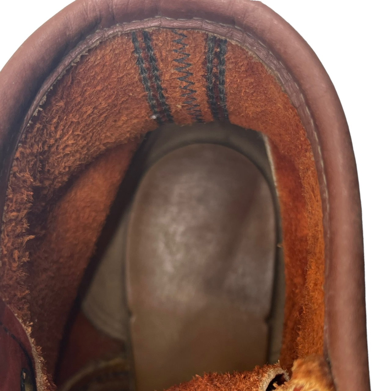 REDWING(レッドウィング) 90'S IRISH SETTER 6" MOC/アイリッシュセッター 6インチモック/ワークブーツ 875 7(25cm) ブラウン 半円犬タグ/ヴィンテージ/90年代