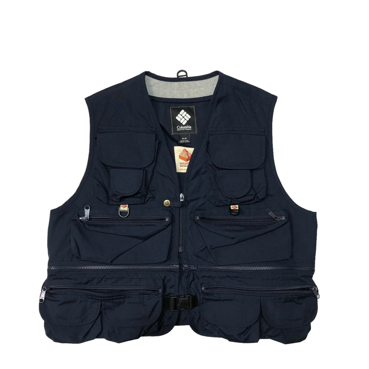 Columbia×Mountain Research(コロンビア×マウンテンリサーチ) Salmon Trout Butte Vest サーモン トラウト ビュート ベスト フィッシング テック 釣り アウトドア PM1551 M ネイビー