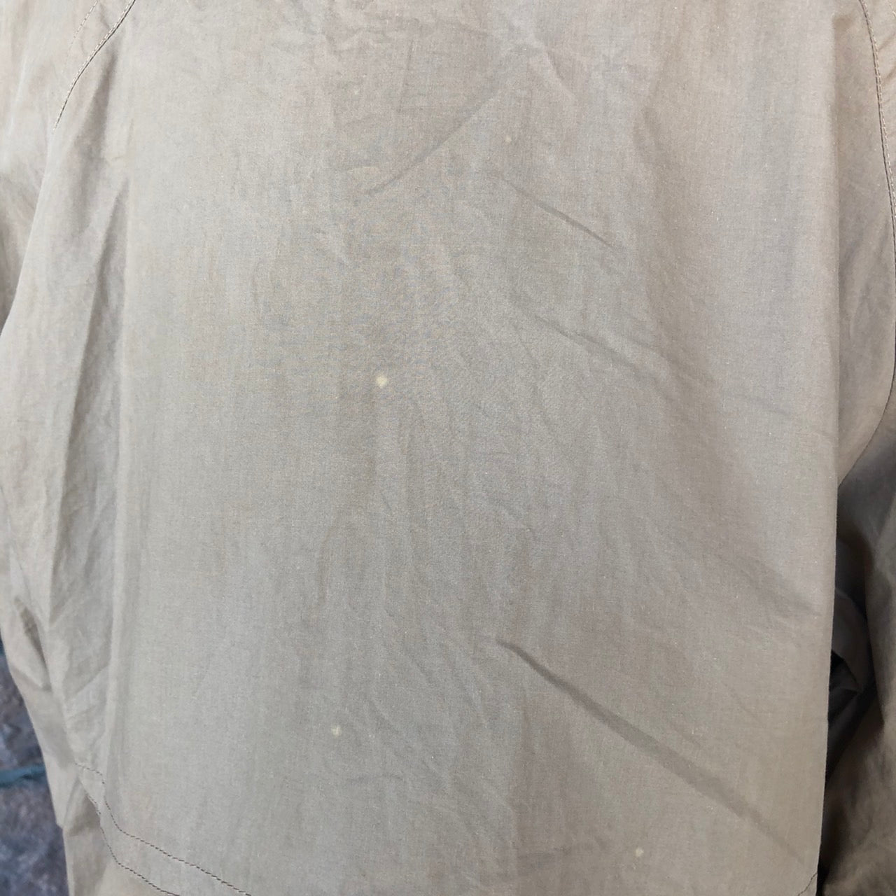 Euro Vintage(ヨーロッパヴィンテージ) Today_コットントレンチコート 40(Lサイズ程度) ブラウン