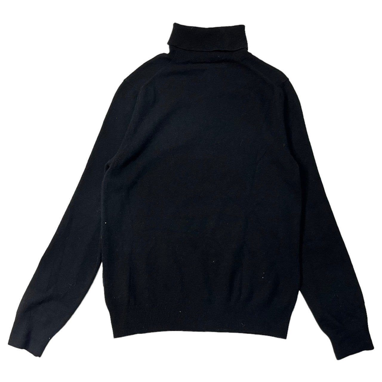 PLAY COMME des GARCONS(プレイコムデギャルソン) 03AW heart logo turtleneck knit pullover ハートロゴ タートルネック ニット プルオーバー AZ-N004 SIZE M ブラック AD2003