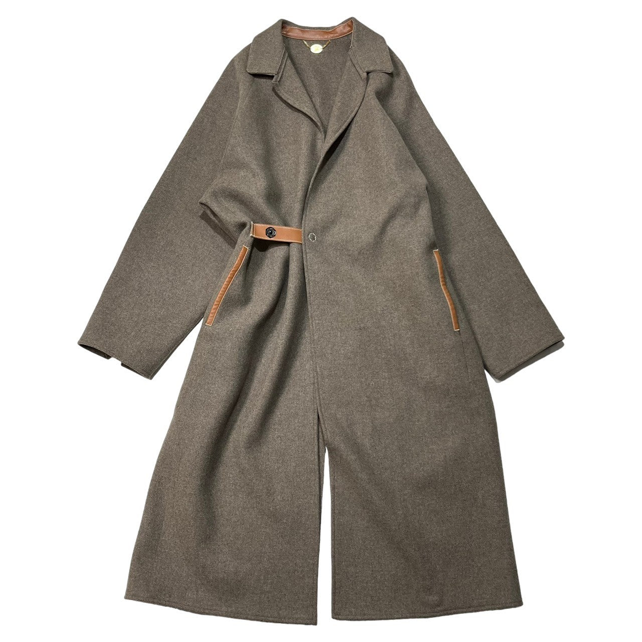 SUNSEA(サンシー) 21AW FELTON COAT フェルトンコート 21A35 SIZE 2(M) ベージュ