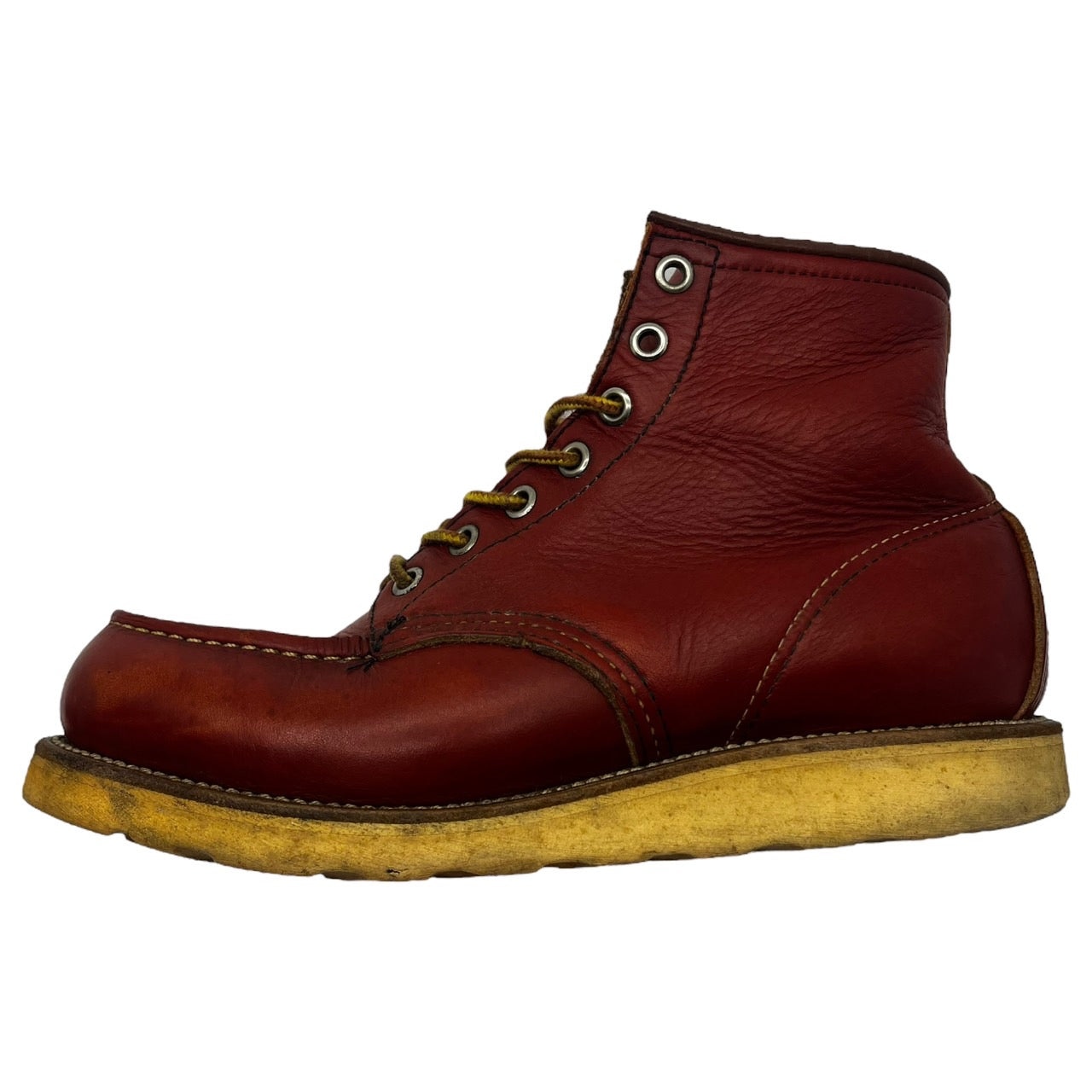 REDWING(レッドウィング) 90'S IRISH SETTER 6" MOC/アイリッシュセッター 6インチモック/ワークブーツ 875 7(25cm) ブラウン 半円犬タグ/ヴィンテージ/90年代