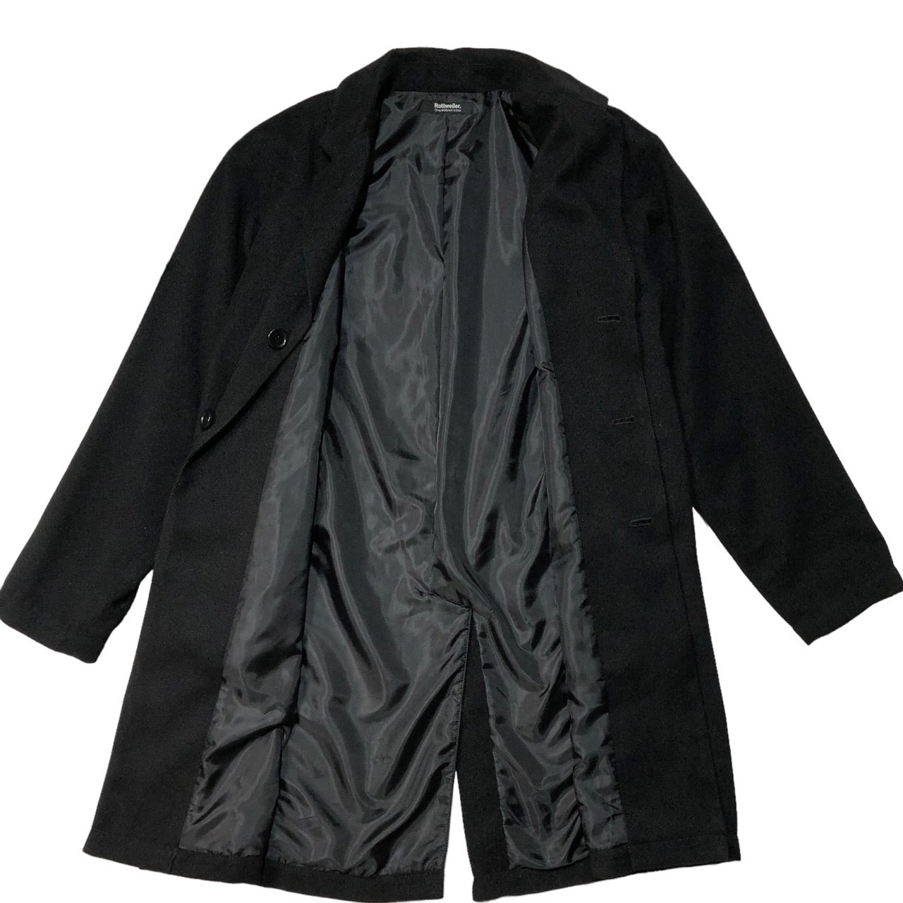 ROTTWEILER(ロットワイラー) 21AWチェスターコート/ジャケット/ドロップショルダー RW21A0106 M ブラック