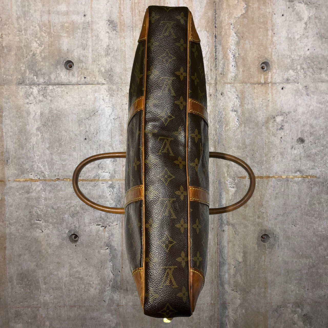 LOUIS VUITTON (ルイヴィトン) 89'sポルト・ドキュマンヴォワヤージュ/モノグラムブリーフケース M40226 ブラウン/モノグラム 製造番号:8912VI カデナ付