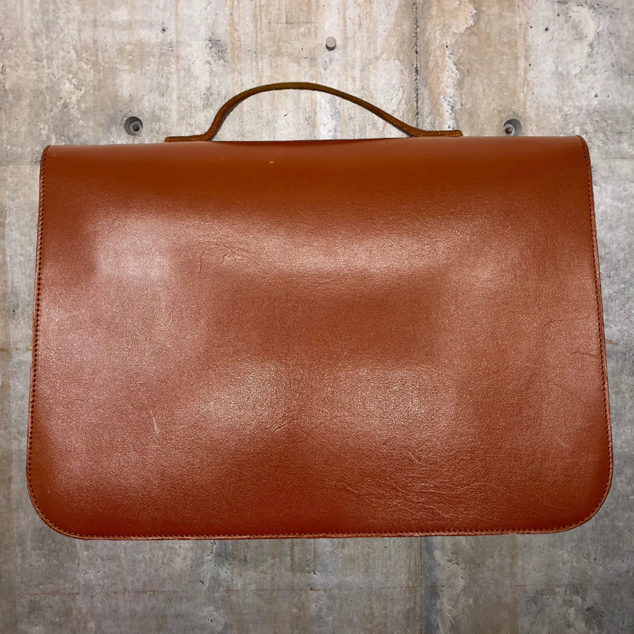 Katsuyuki Yoshida for COMME des GARCONS(カツユキヨシダフォーコムデギャルソン) aoyama limited 2WAY leather shoulder bag/青山限定2WAYレザーショルダーバッグ/吉田克幸 ブラウン