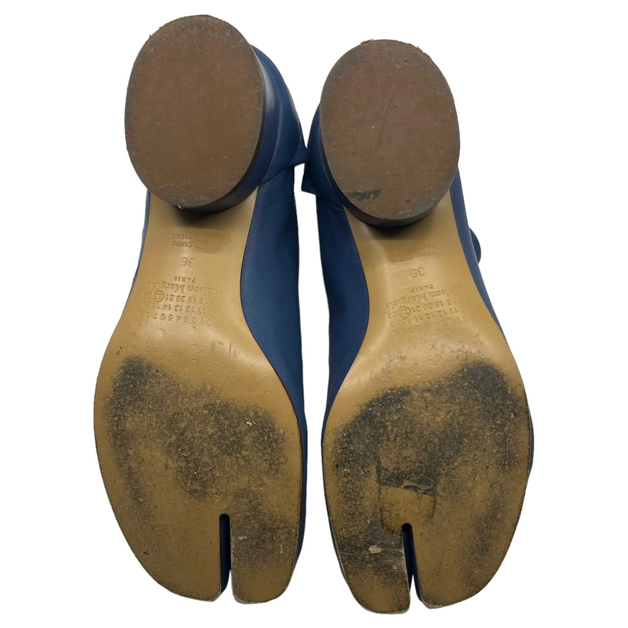 MAISON MARGIELA(メゾンマルジェラ) TABI short boots/足袋ショートブーツ S58WU0273 SIZE 36(23.0cm) ブルー 箱付