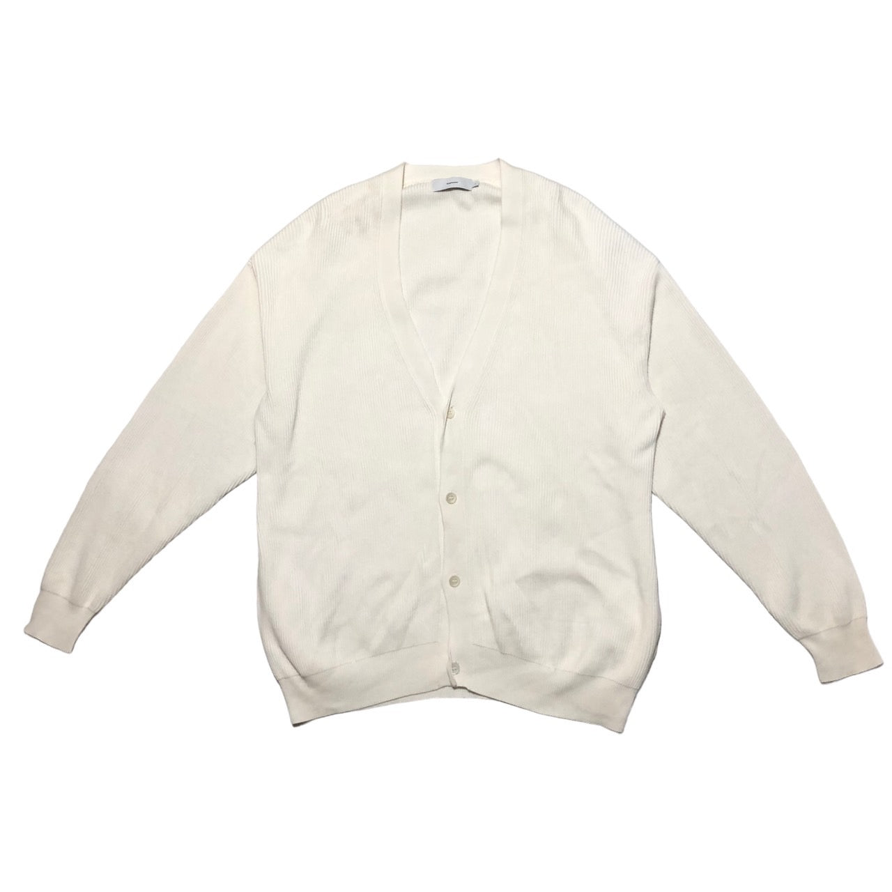 Graphpaper(グラフペーパー) High Density Cotton Knit Cardigan/高  