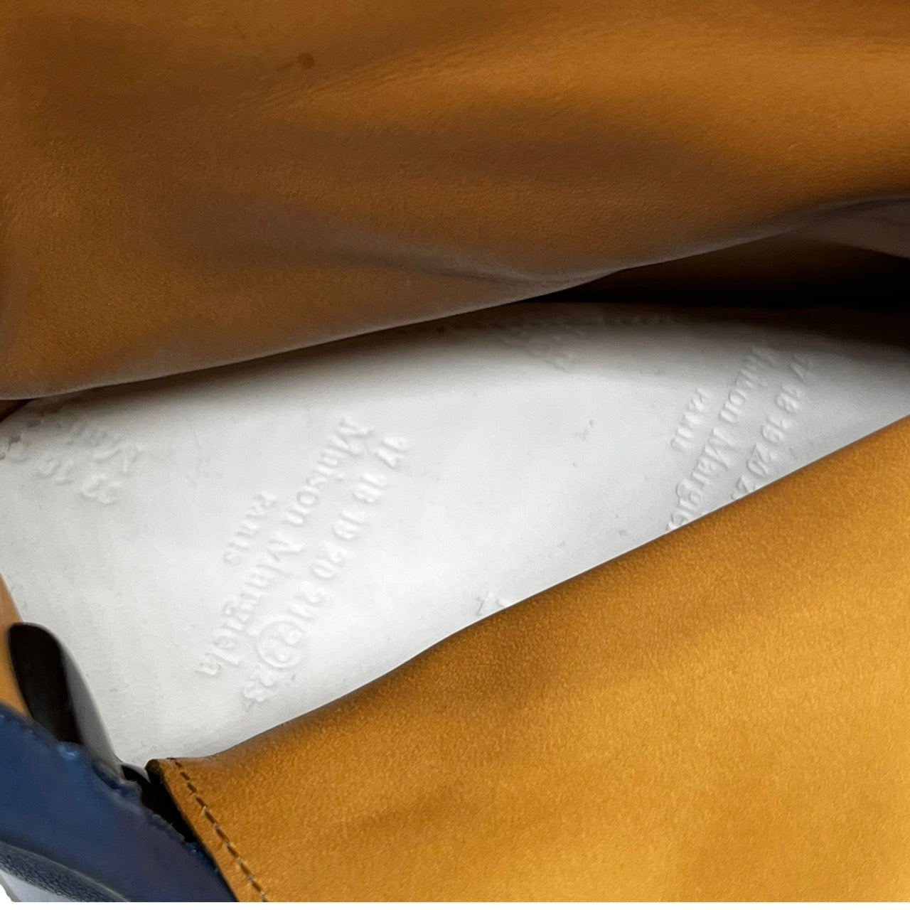 MAISON MARGIELA(メゾンマルジェラ) TABI short boots/足袋ショートブーツ S58WU0273 SIZE 36(23.0cm) ブルー 箱付