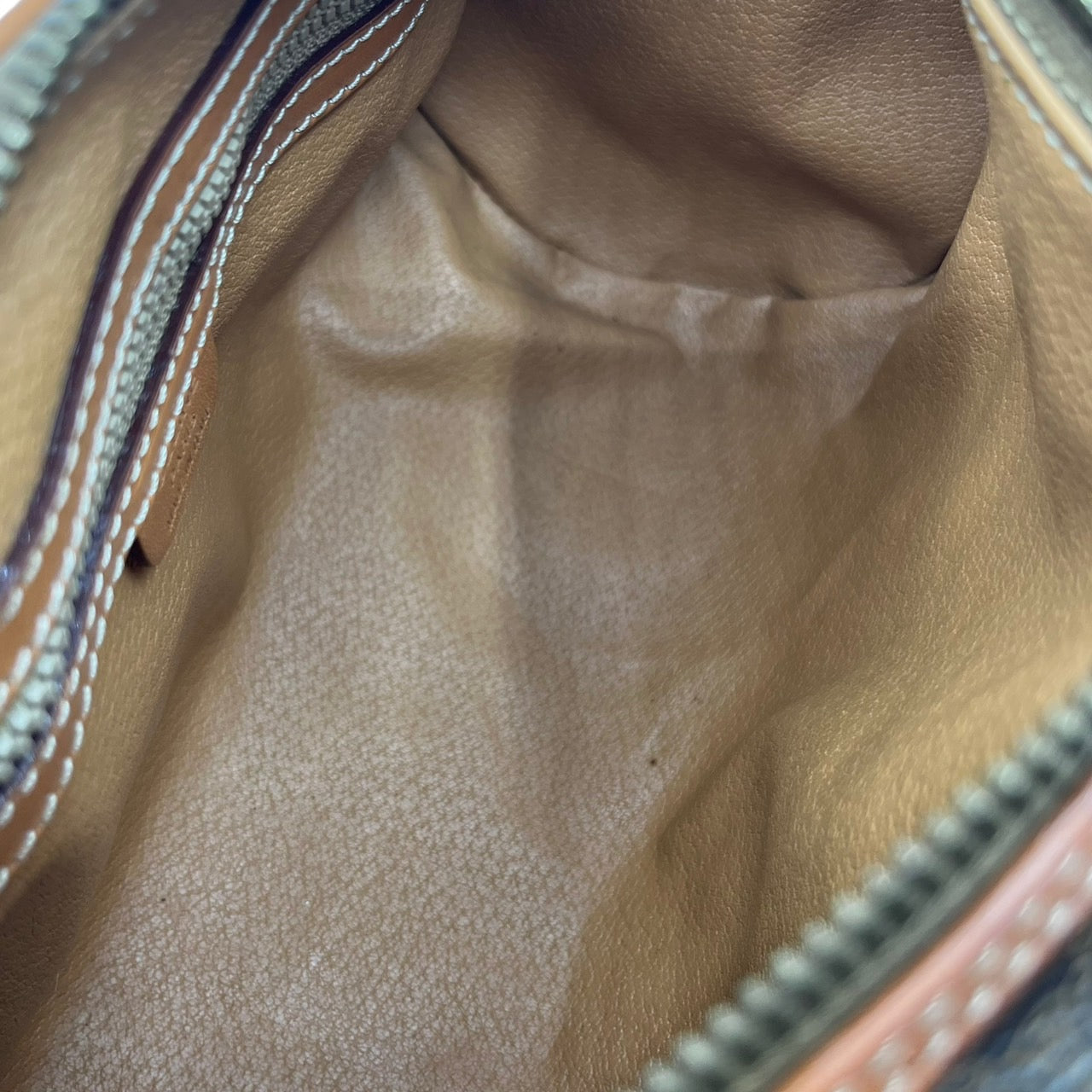 CELINE(セリーヌ) Drum-shaped mini Boston bag/ドラム型ミニボストンバッグ/肩掛け/ワンショルダー/ハンドバッグ M95 ブラウン OLD CELINE