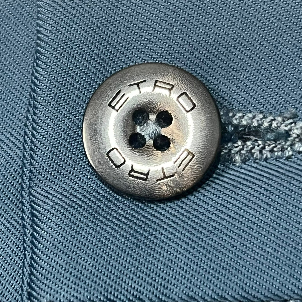 ETRO(エトロ) SIDE LINE PANTS サイドライン パンツ トラック ジャージ 192-1W107-0062 SIZE 46(M) ブルー