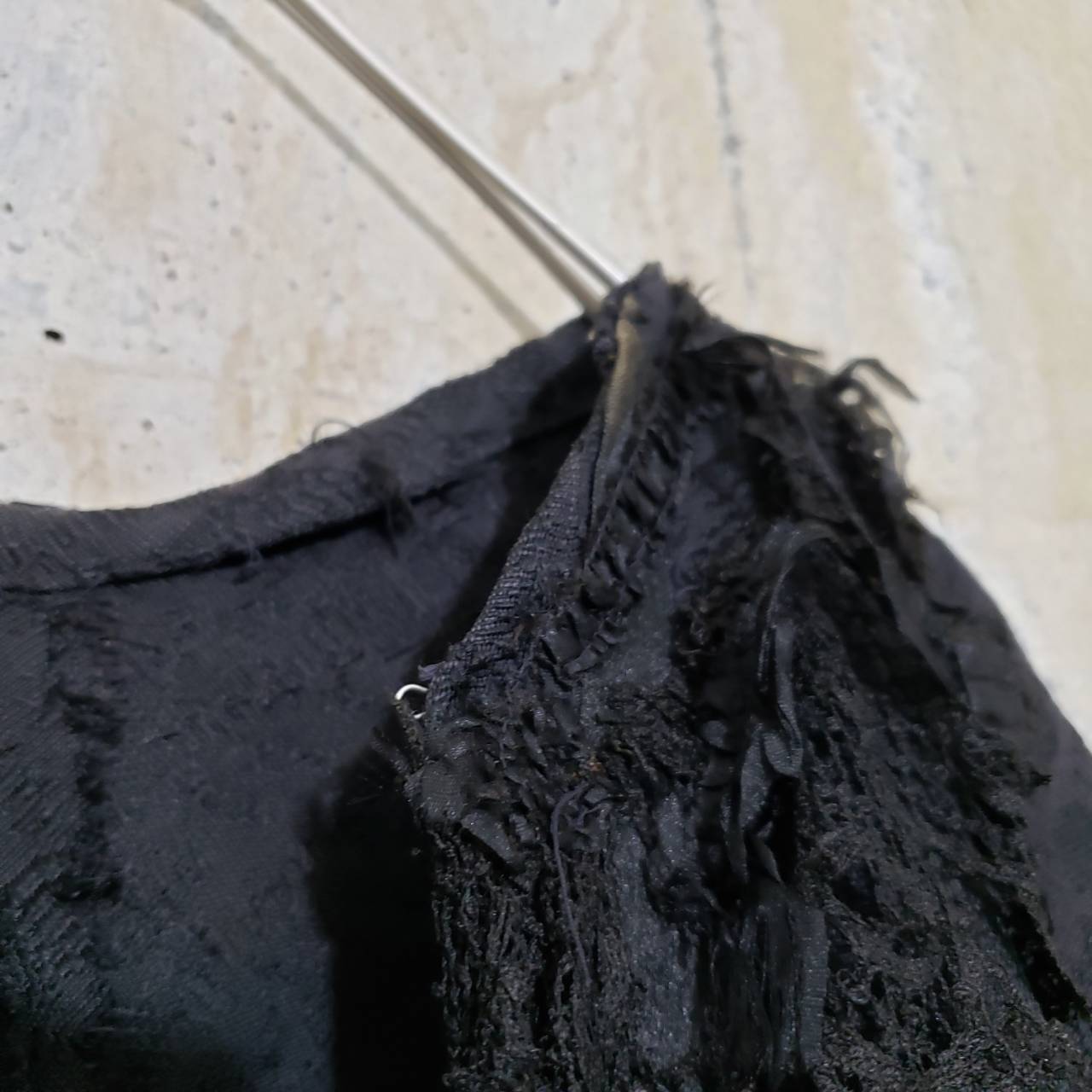 VINTAGE(ヴィンテージ) 50'~s総レースケープ 表記なし(FREE) ブラック