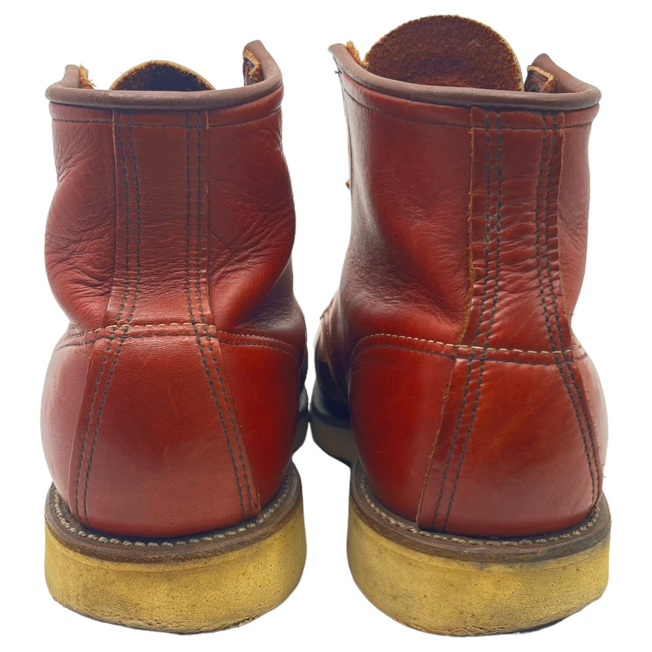 REDWING(レッドウィング) 90'S IRISH SETTER 6" MOC/アイリッシュセッター 6インチモック/ワークブーツ 875 7(25cm) ブラウン 半円犬タグ/ヴィンテージ/90年代