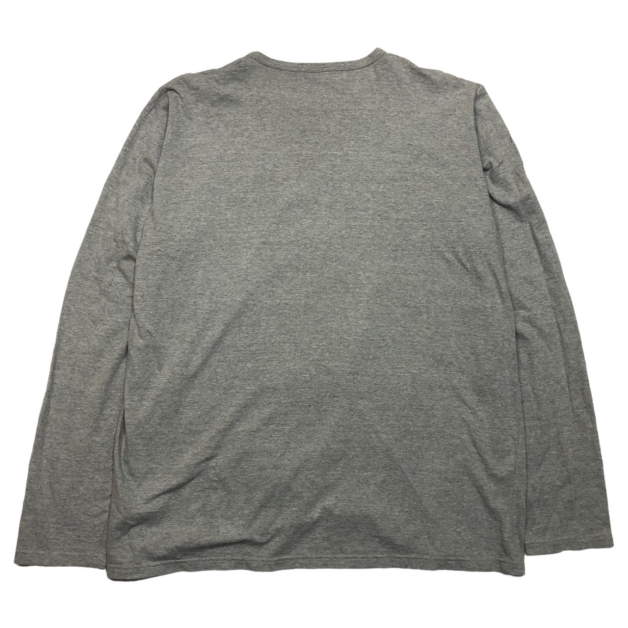 PRADA LUNA ROSSA(プラダルナロッサ) 00's rogo L/S T-shirt/ロゴ長袖カットソー/Tシャツ XXL グレー CHALLENGE AMERICA'S CUP 2003/sports/スポーツ