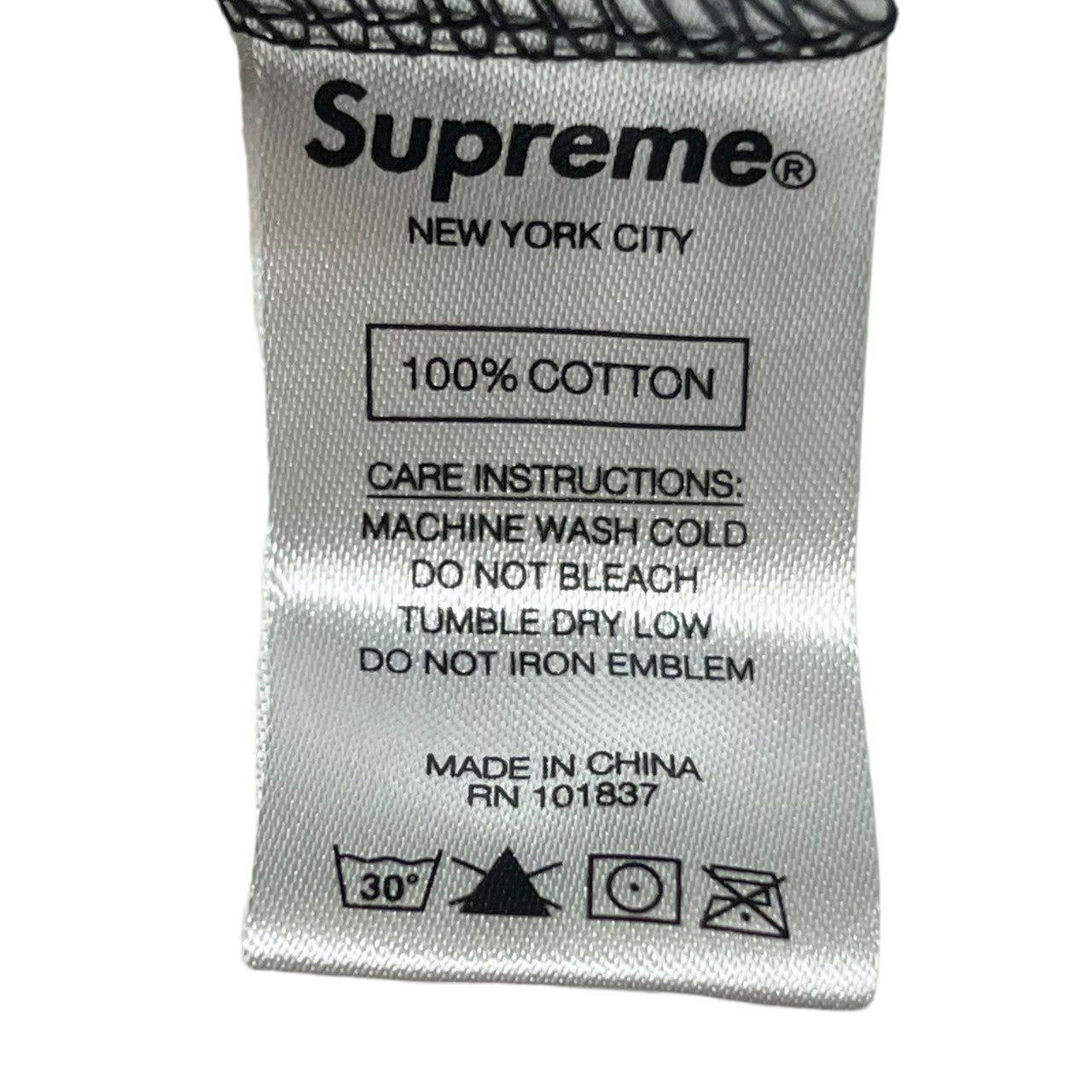 SUPREME(シュプリーム) 20SS Studded L/S Top Tee スタッズ ロゴ ロンT 長袖 カットソー Tシャツ S ブラック