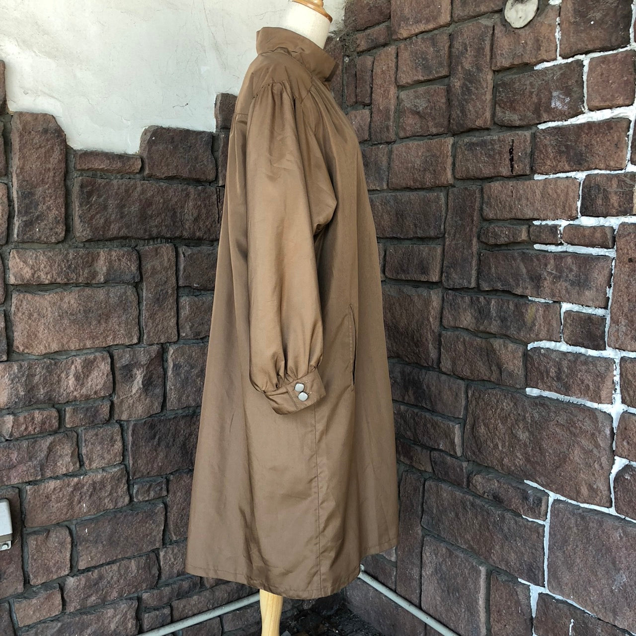 Euro Vintage(ヨーロッパヴィンテージ) Dandy_トレンチコート 表記なし(Mサイズ程度) ブラウン