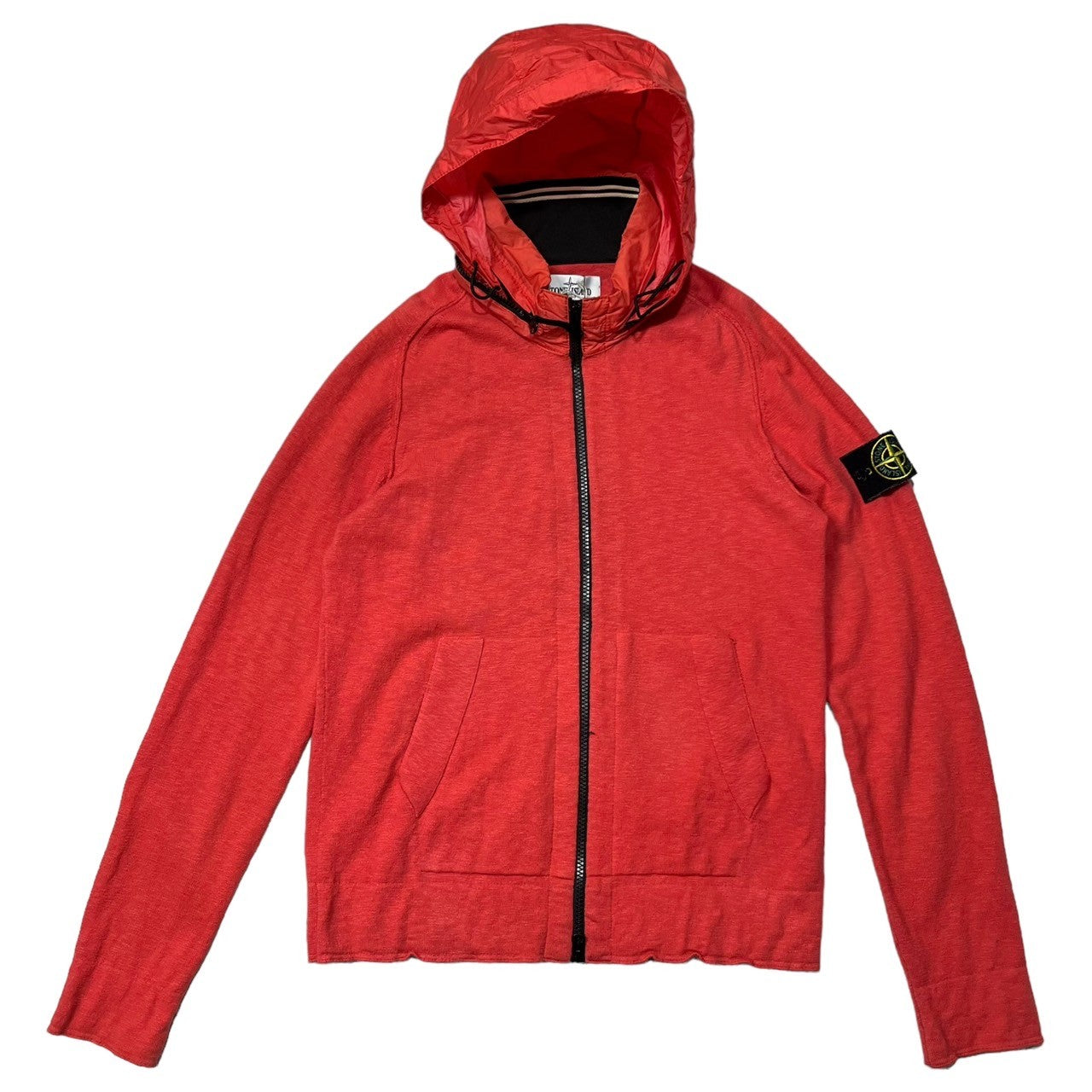 在庫低価STONEISLAND 古着　ジャンパー 赤　レッド ジャケット・アウター