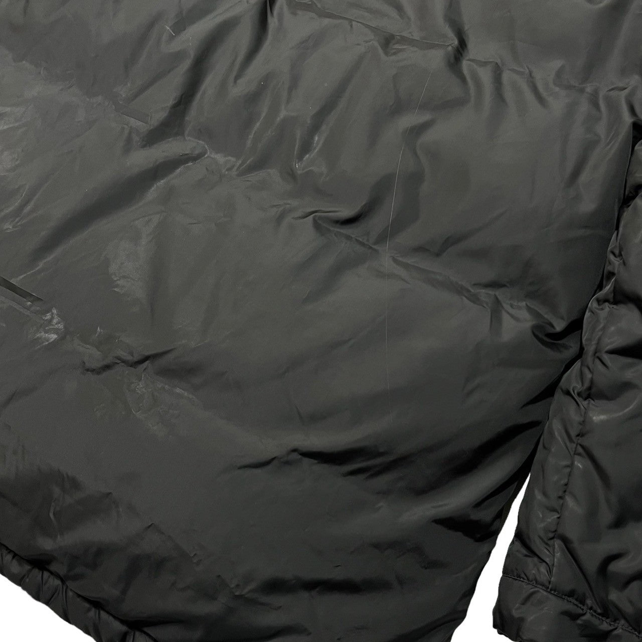 BURBERRY BLACK LABEL(バーバリーブラックレーベル) ノバチェック フード付き ダウンコート BMP03-538-09 L ブラック