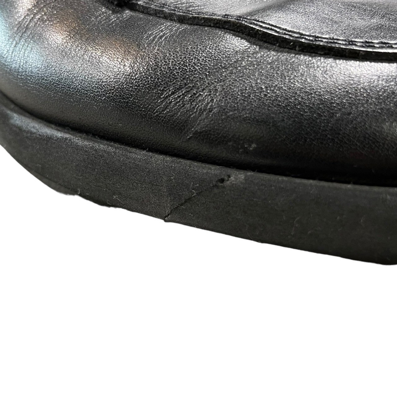 COMME des GARCONS HOMME(コムデギャルソンオム) 00's U-TIP leather shoes U チップ レザー シューズ 革靴 24 1/2(24.5cm程度) ブラック 日本製