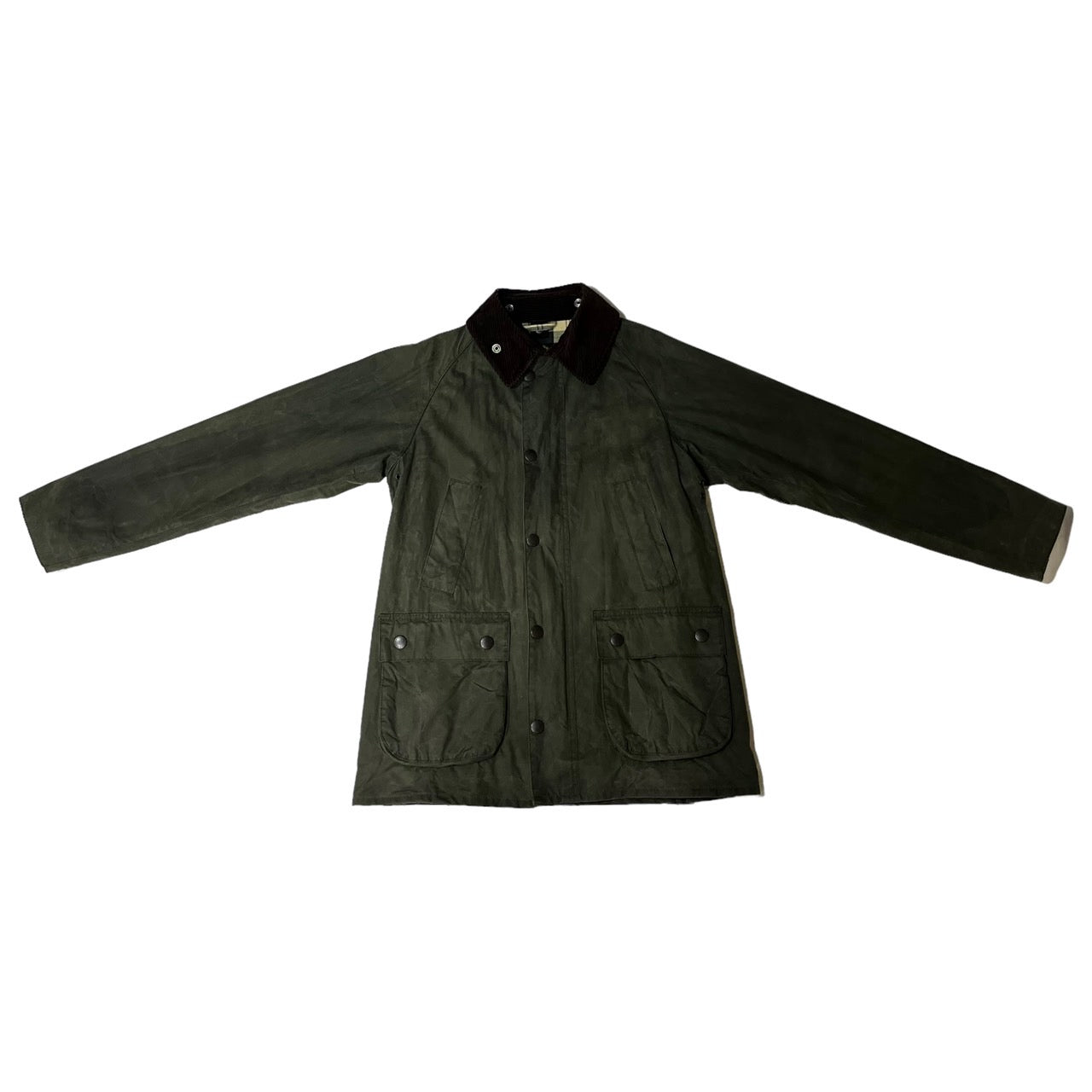 Barbour(バブアー) BEDALE SL JACKET/ビデイル/SL/オイルド/ジャケット 1802138 34(S程度) カーキ/グリーン系 英国製