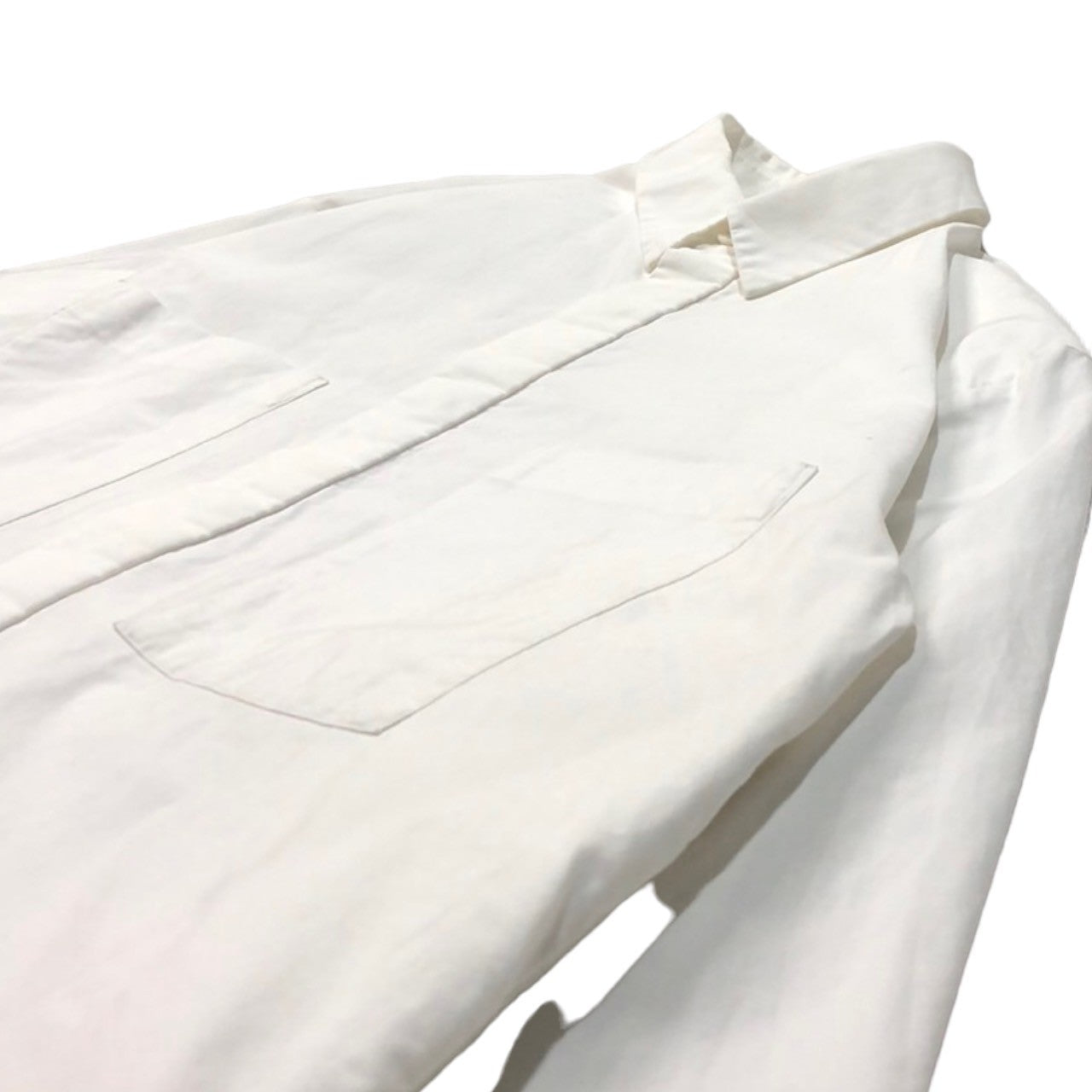 SUNSEA(サンシー) 2 pocket regular collar shirt/2ポケット比翼レギュラーカラーシャツ SNS-13A11 2(Mサイズ程度) ホワイト