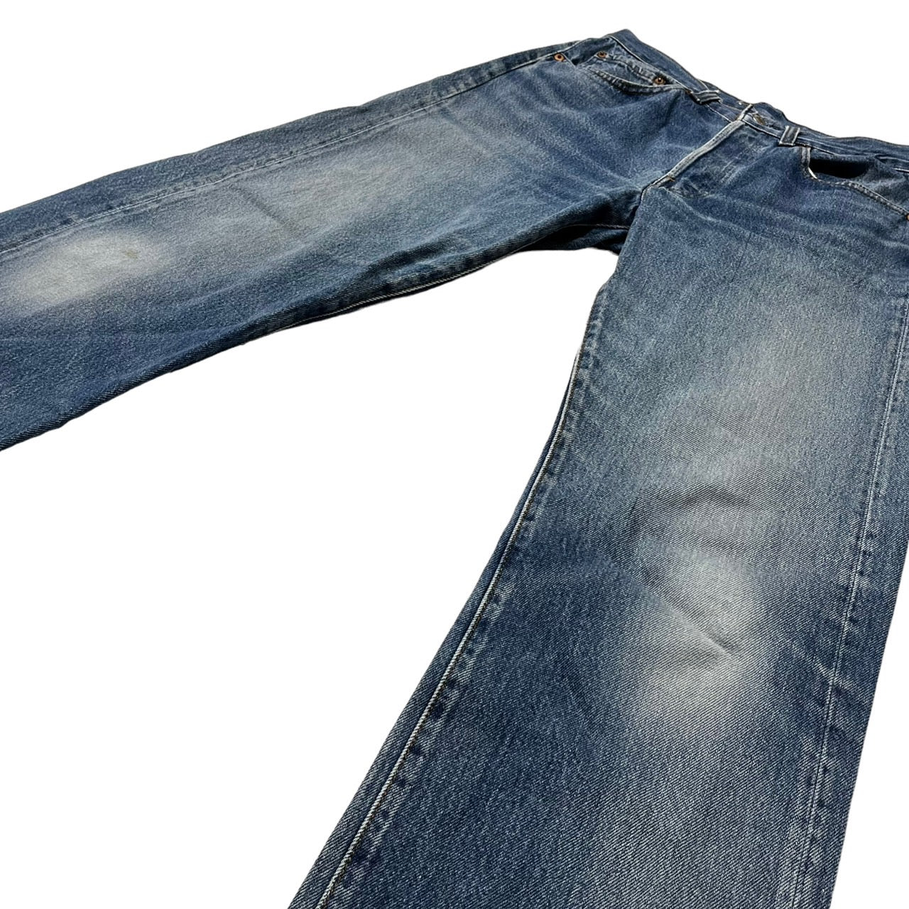 Levi's(リーバイス) 80's 501 vintage denim pants ヴィンテージ ストレート デニム パンツ 501-0000 W32 インディゴ バレンシア工場555 USA製