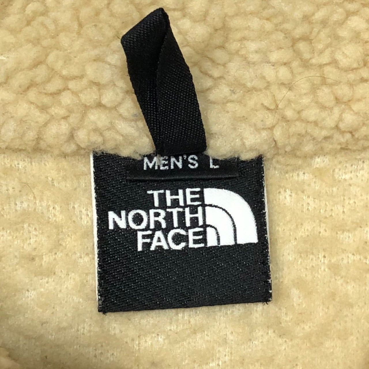 THE NORTH FACE(ザノースフェイス) フリース ボア ジャケット アウトドア キャンプ NA-1202 L ベージュ×ネイビー