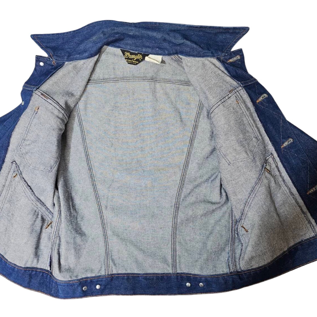 WRANGLER(ラングラー) 70~80's vintage 4pocket denim jacket/ヴィンテージ4ポケットデニムジャケット/70年代/80年代 74126PW SIZE 40 インディゴ