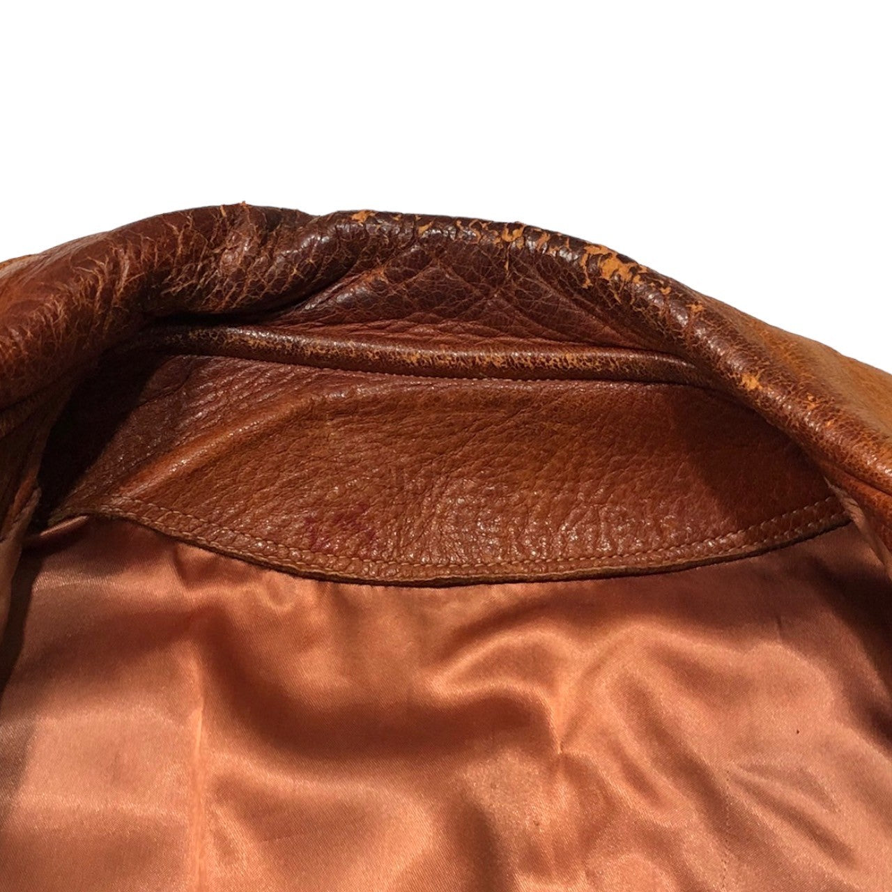 MYERS(メイヤーズ) ~50’s DEER SKIN SPORTS JACKET ヴィンテージ レザー ジャケット 表記無し(M程度) ブラウン TALON ジップ 50年代 以前