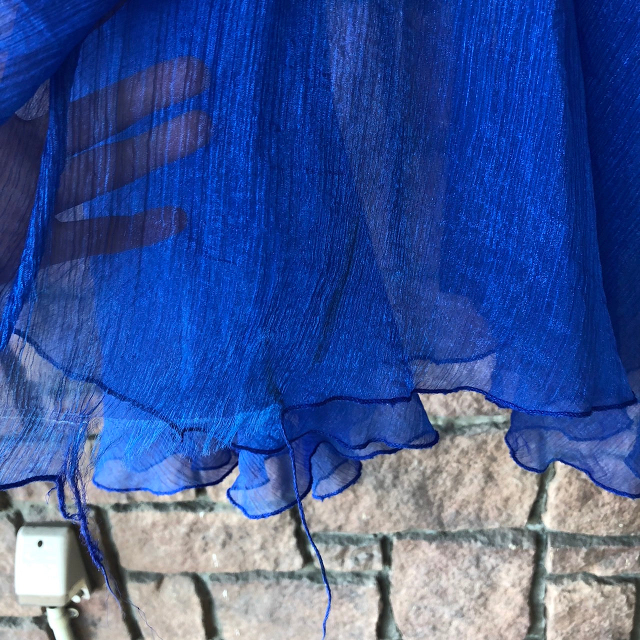 VINTAGE(ヴィンテージ) シアーマーメードスカート FREE ブルー