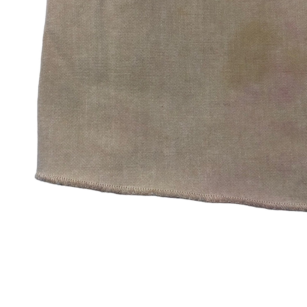 Martin Margiela 6(マルタンマルジェラシックス) 02SS~04AW waist snap button skirt/ウエストスナップボタンコットンスカート 832N10392557 40(Lサイズ程度) ベージュ 初期 本人期