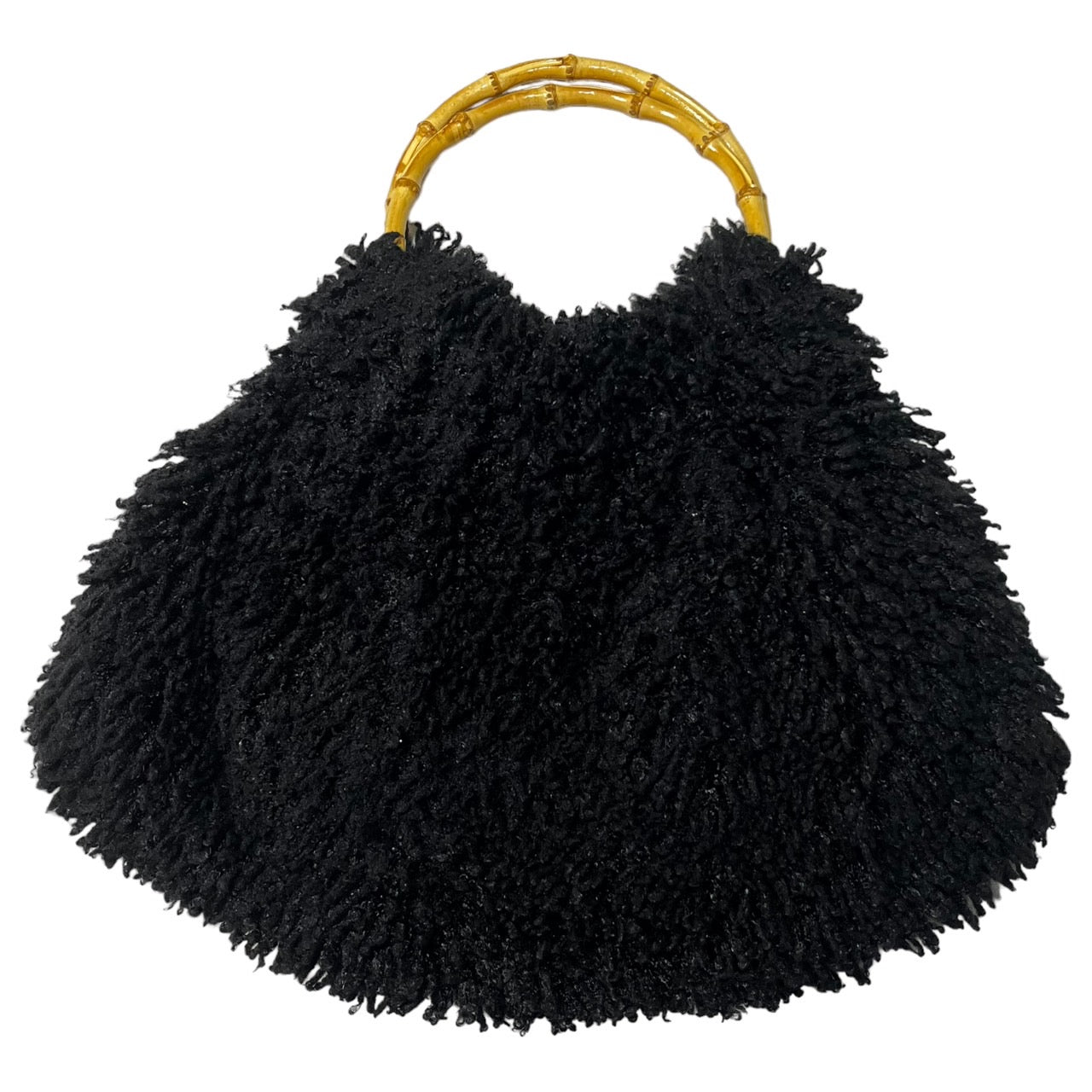 tricot COMME des GARCONS(トリココムデギャルソン) バンブーハンドバッグ TN-K207 ブラック