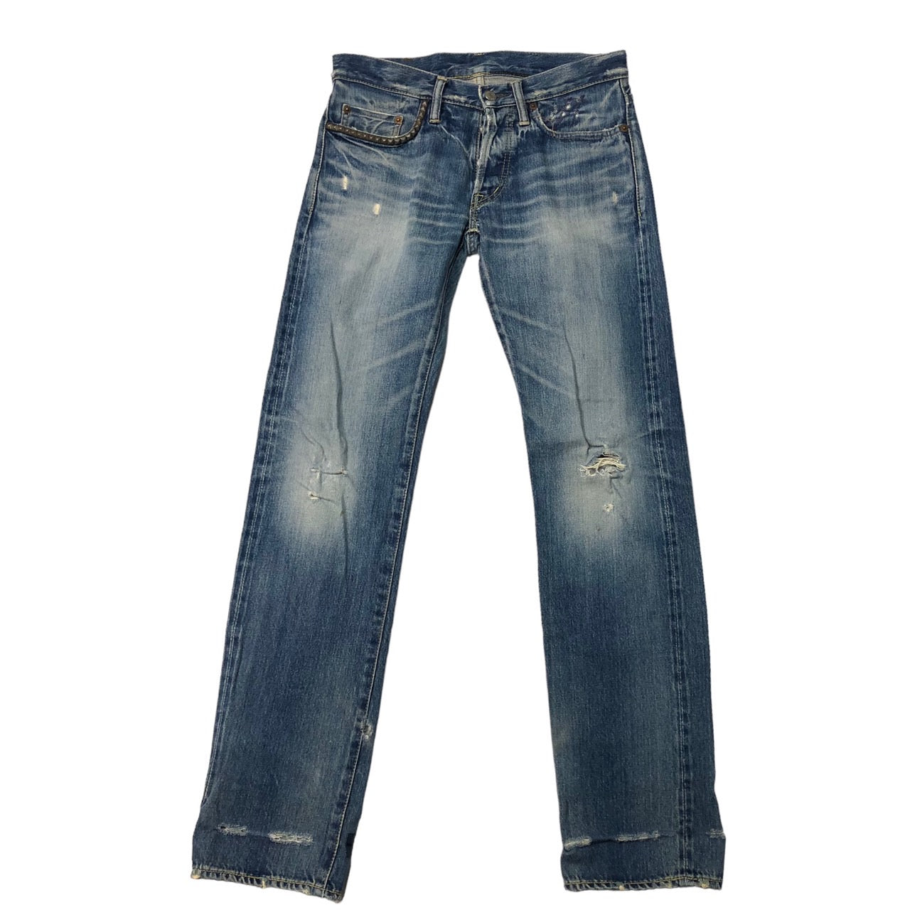 Hysteric Glamour Damage Studs Star Denim | fitwellbathfitting.com