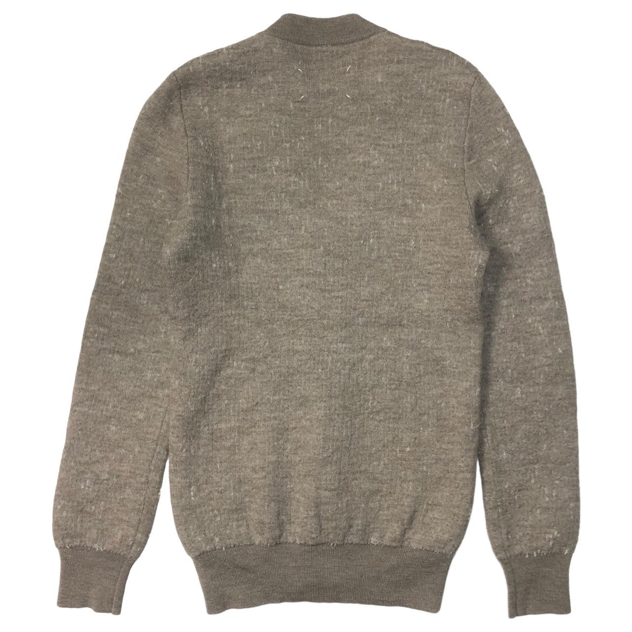MAISON MARGIELA(メゾンマルジェラ) mohair blend 5 button cardigan モヘヤ混 5ボタン ニット カーディガン 30HA072715007 SIZE M ベージュ