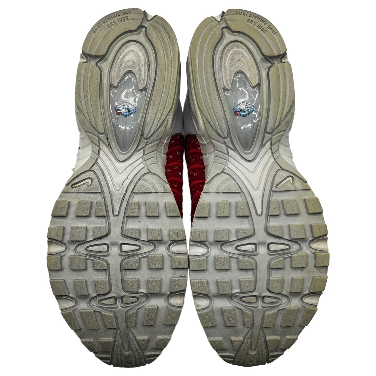 NIKE×SUPREME(ナイキ×シュプリーム) AIR MAX TAILWIND 4/S/エアマックス/スニーカー 512245-001 26cm ホワイト×レッド