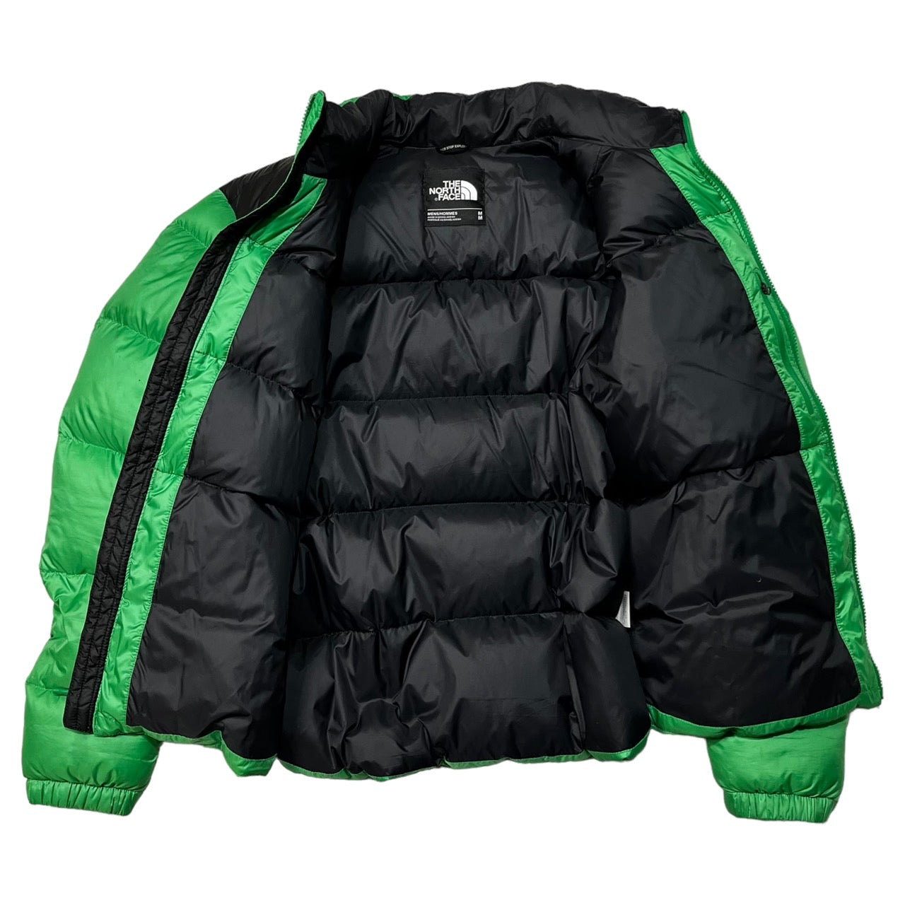 THE NORTH FACE(ザノースフェイス) NUPTSE3 DOWN JACKET ヌプシ3 ダウンジャケット ND51804Z M グリーン×ブラック