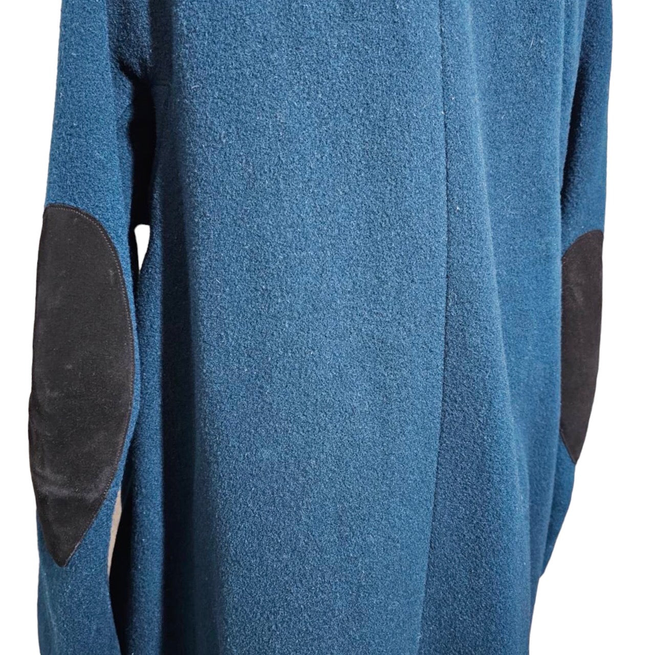 suzuki takayuki(スズキタカユキ) エルボーパッチウールロングコート SIZE FREE グリーン×ブラック