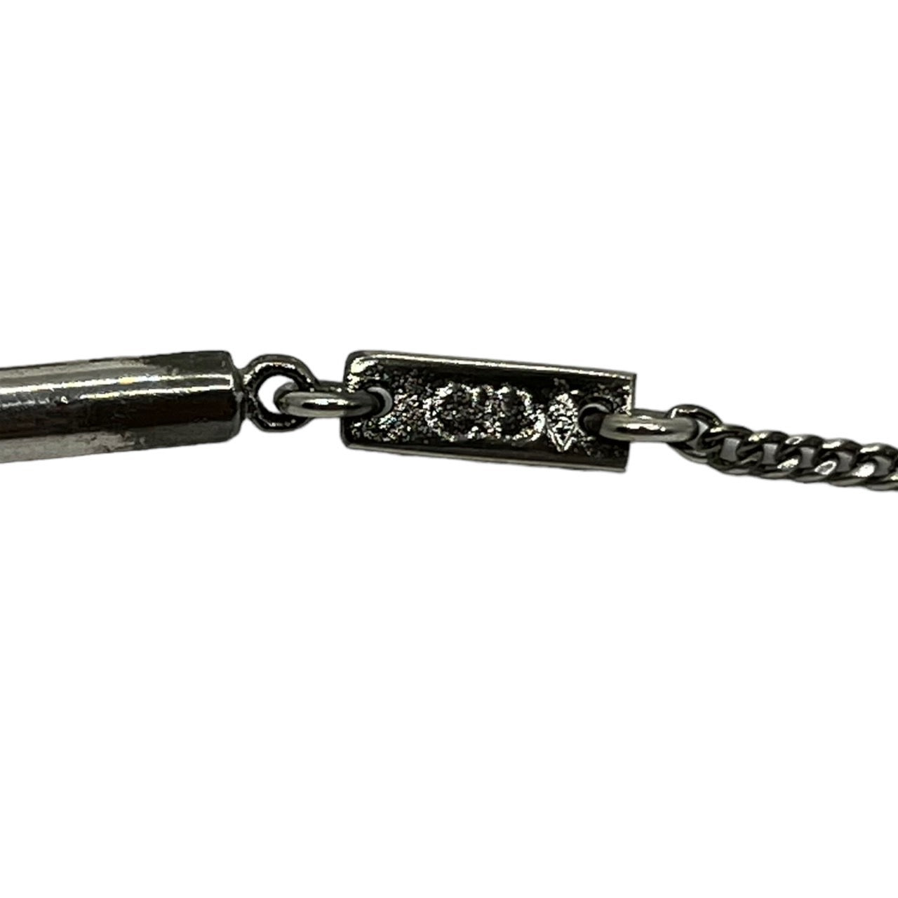 Dior HOMME(ディオールオム) "Bee"ネックレス/蜂/ビー/CDロゴ チェーン:シルバー/トップ:ブラック