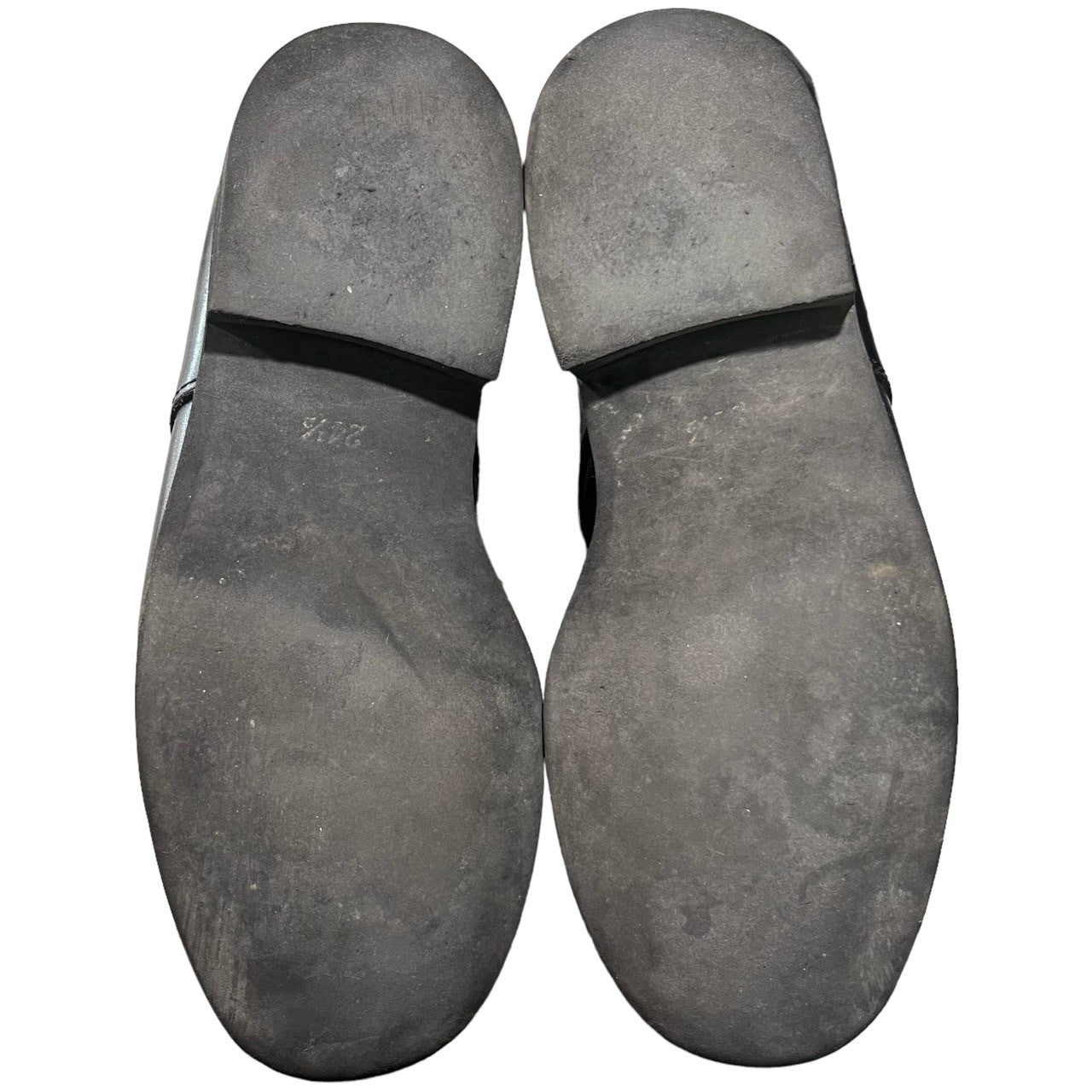 COMME des GARCONS HOMME(コムデギャルソンオム) 00's U-TIP leather shoes U チップ レザー シューズ 革靴 24 1/2(24.5cm程度) ブラック 日本製