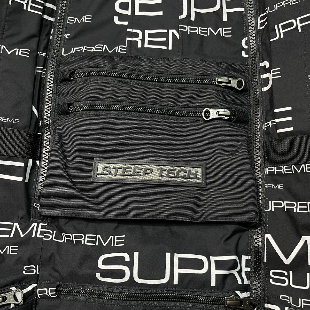 SUPREME×THE NORTH FACE(シュプリーム×ザノースフェイス) 21AW Steep Tech Apogee Jacket ステープ テック ジャケット マウンテンパーカー NP52102I XL ブラック