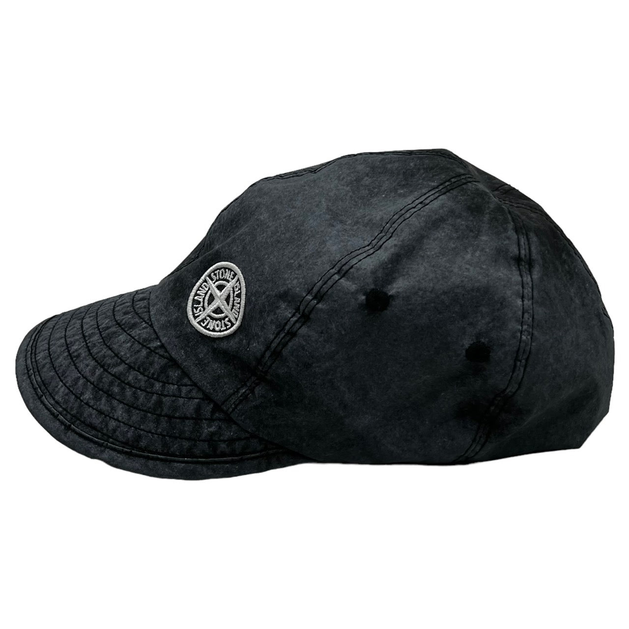 STONE ISLAND(ストーンアイランド) 20SS flight cap/フライトキャップ/オックスフォード3Lハット 721599424 グレー(製品染)