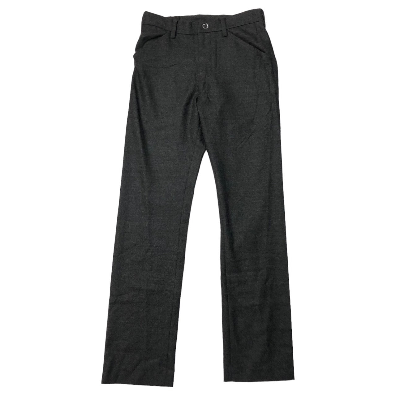 SUNSEA(サンシー) 18AW N.M Brushed Straight Pants/ナイスマテリアルブラッシュドストレートパンツ/ウール 18A54 グレー SIZE 2(M)