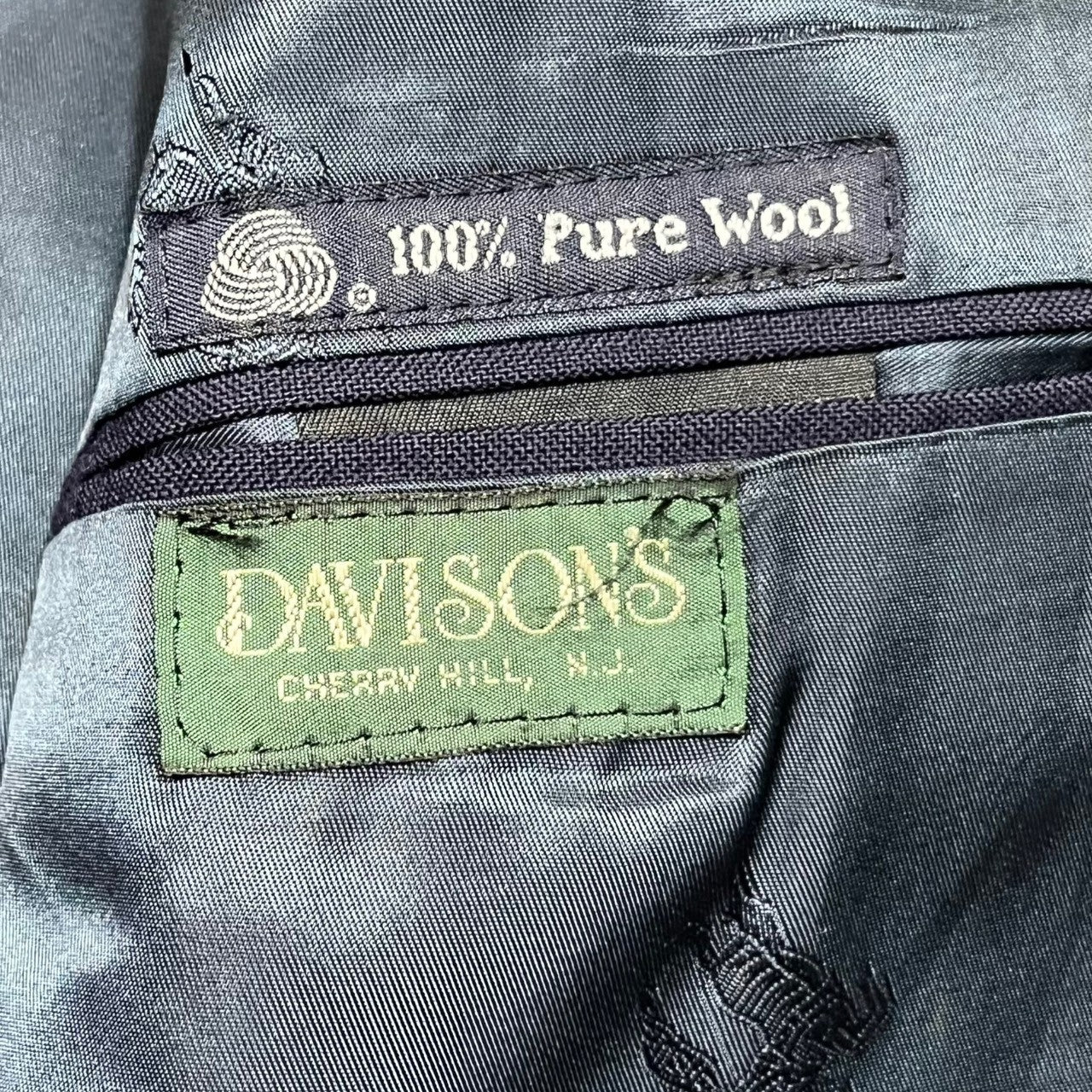 Burberrys(バーバリーズ) 90's gold button navy blazer 金ボタン 紺 ブレザー 紺ブレ ダブル ジャケット テーラード 表記無し(XL程度) ネイビー DAVISON'S USA製